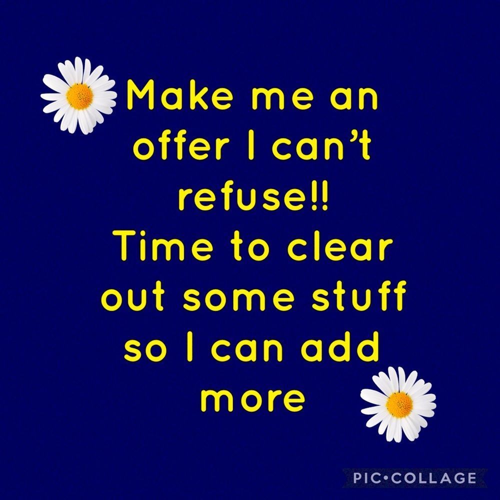 Offers welcome!!